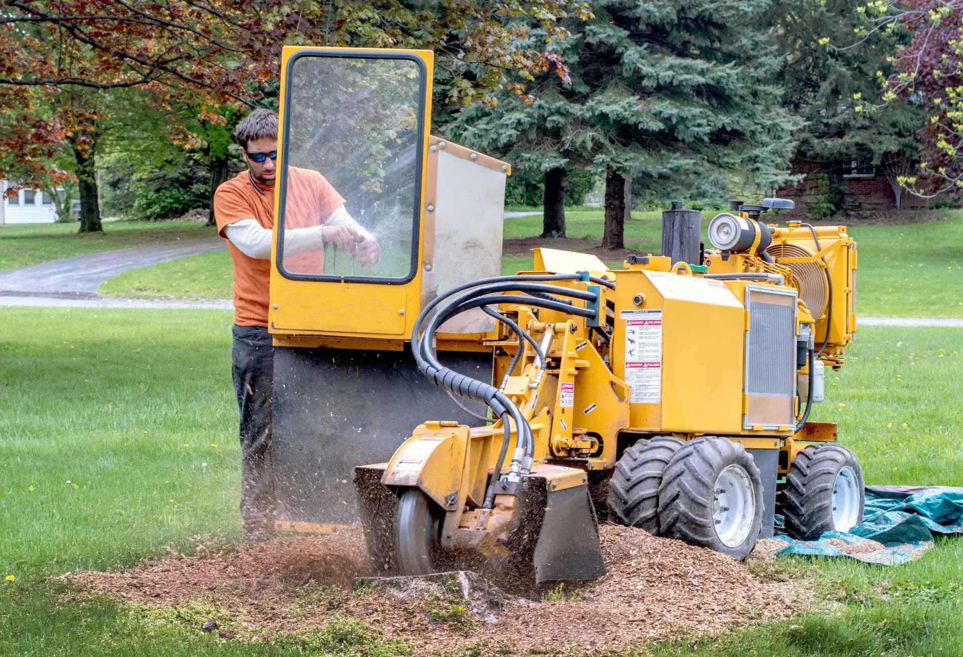 stump grinder