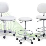 cleanroom esd stool