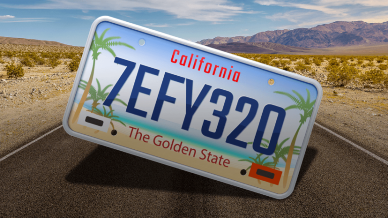 california license plate lookup